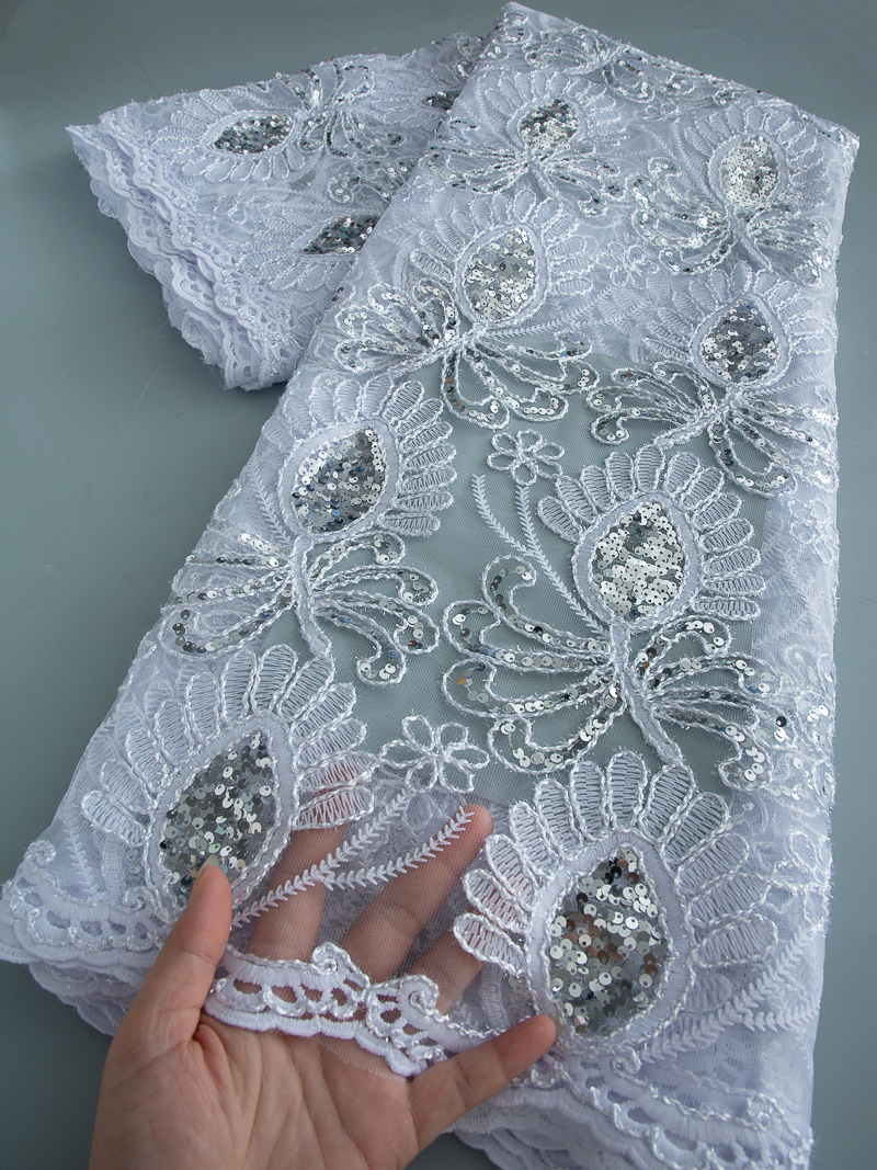 Glitter Tablecloth - Latest High Quality African Tulle Lace