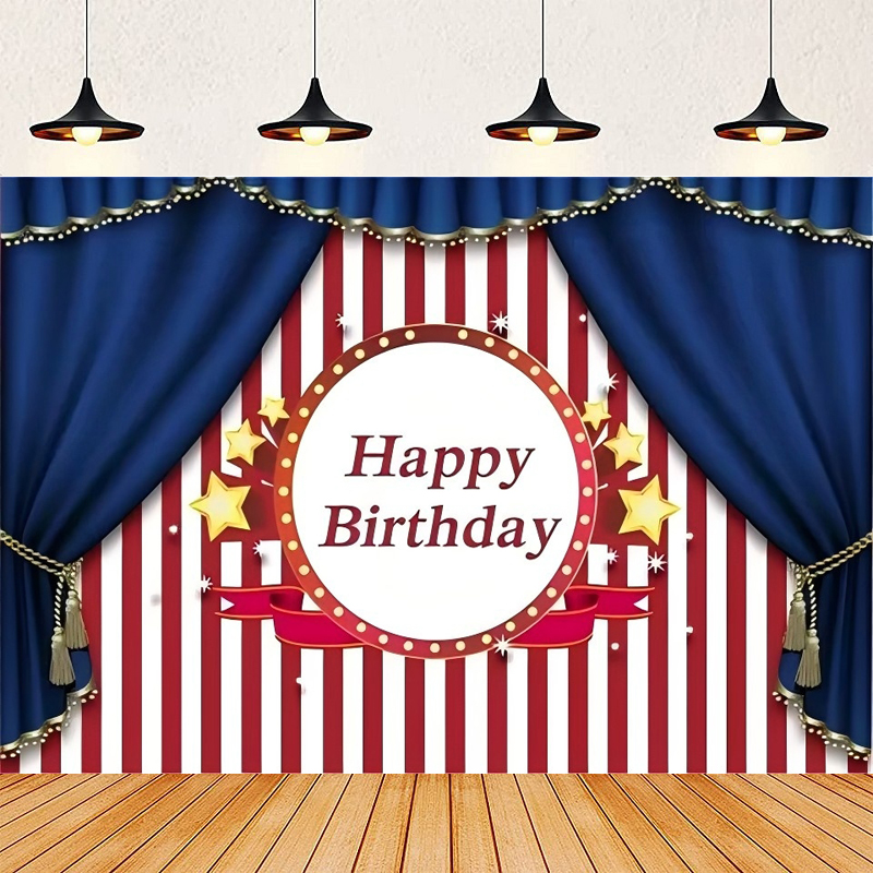 Photography Backdrop Circus Ca - Dessert Table Backdrop บทวิจารณ์และราคา