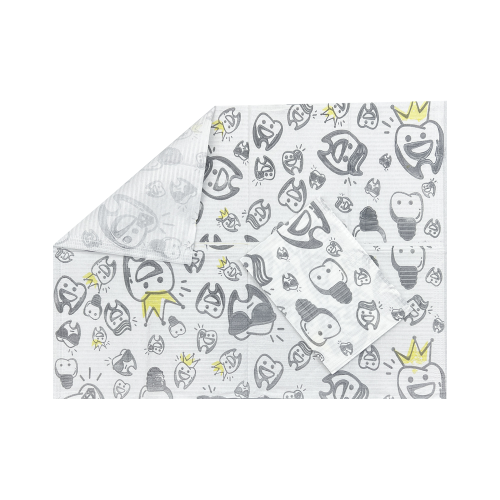 125pcs Kids Dental Bibs Dispos - Table Cloth Disposable บทวิจารณ์และราคา