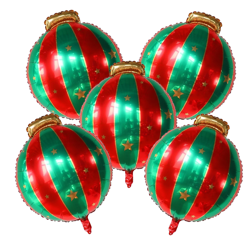 5pcs Red Green Christmas Ball  - Party Event Supply Store บทวิจารณ์และราคา