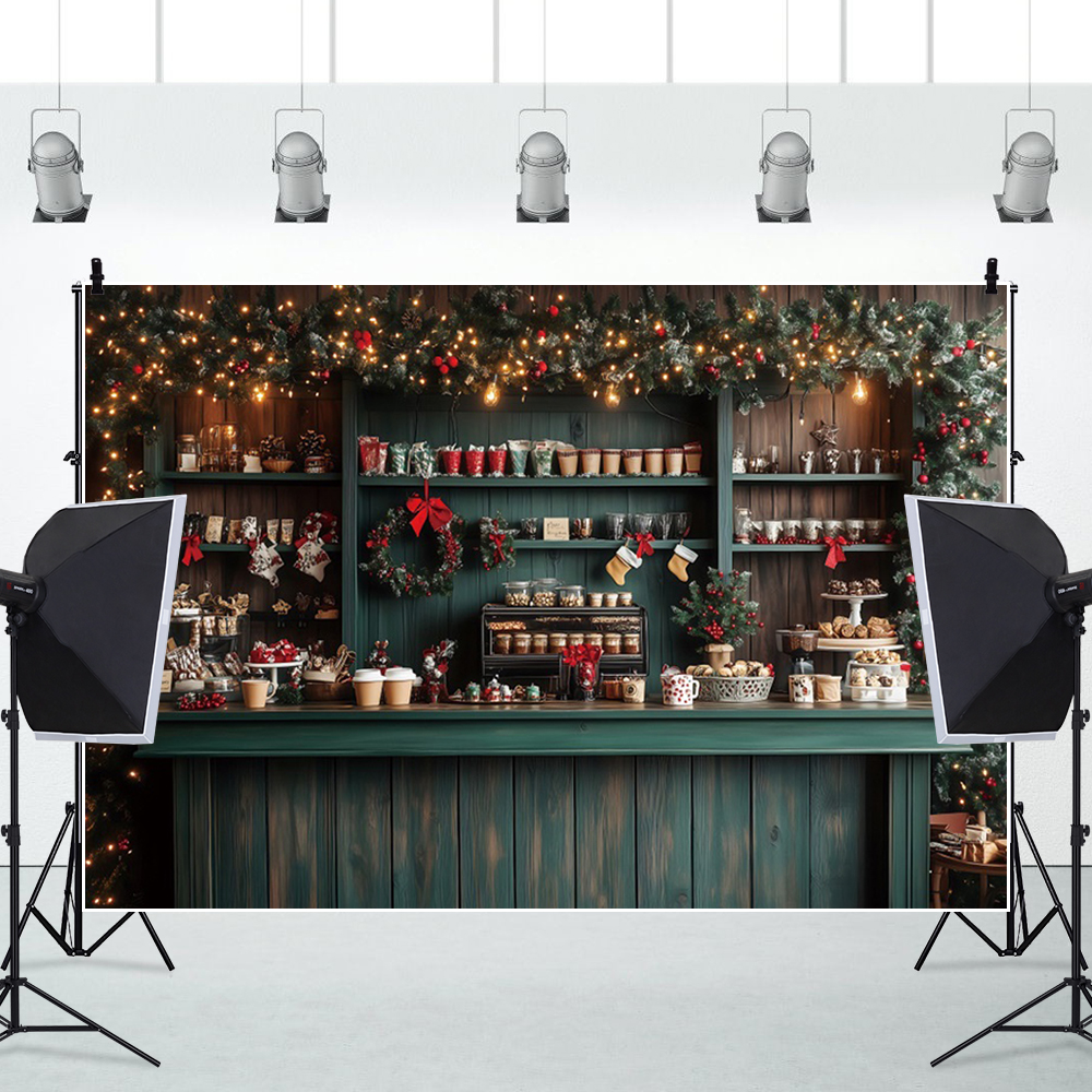 Christmas Photography Backdrop - Dessert Table Backdrop บทวิจารณ์และราคา