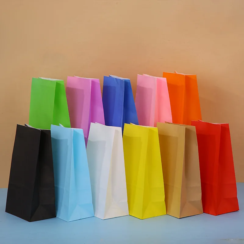 10/20/50pcs colorful Kraft Pap - Event Party Shop บทวิจารณ์และราคา