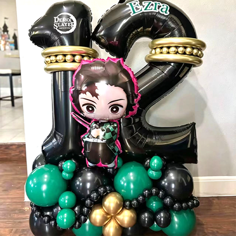 Premium Demon Slayer Theme Bal - Balloon Arch Kit บทวิจารณ์และราคา