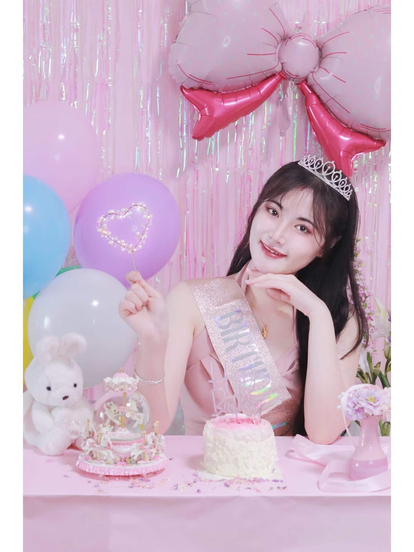 Champagne Gold Sparkle Crown S - Birthday Sash Glitter บทวิจารณ์และราคา