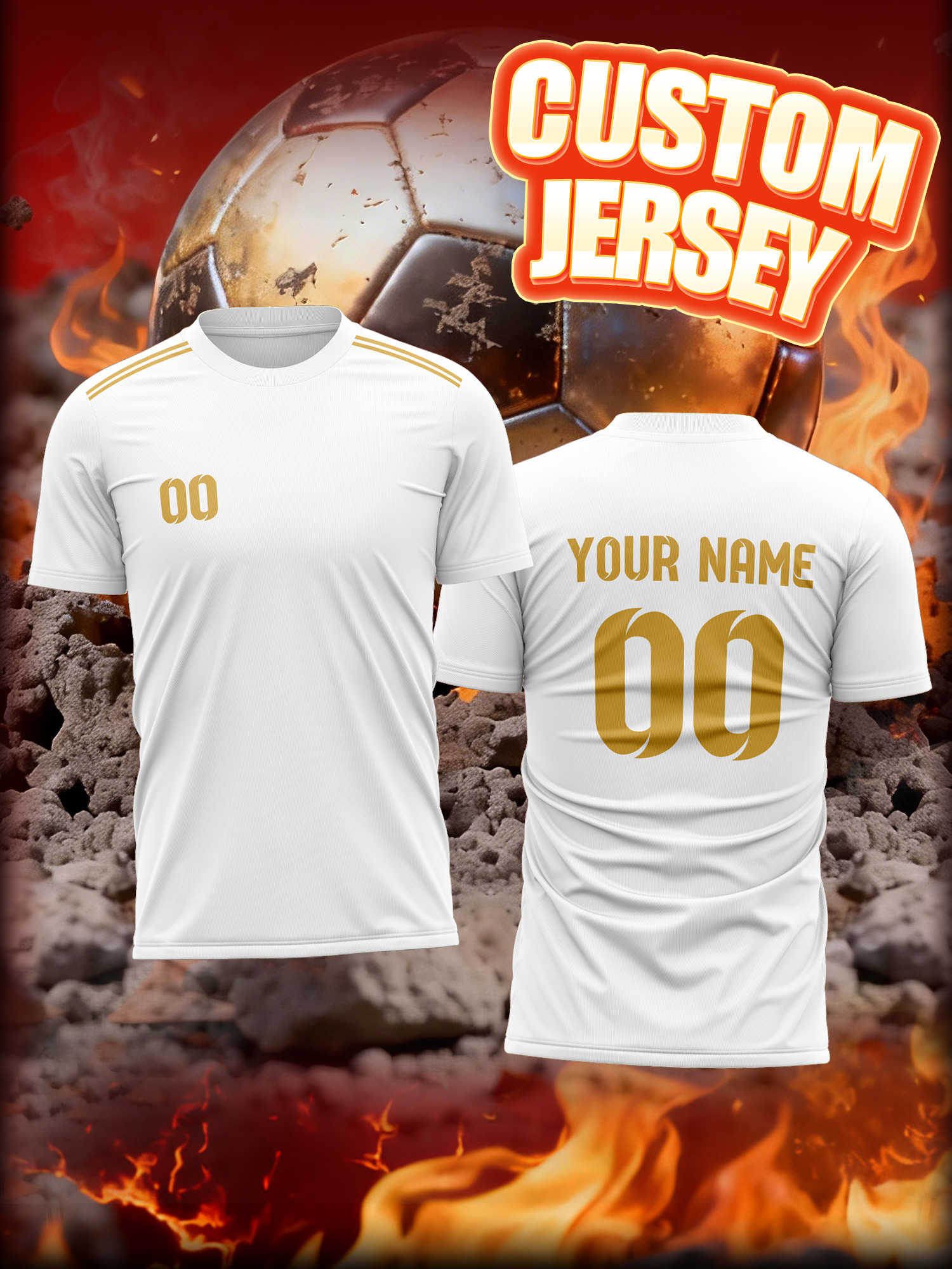 Custom Image Number Name Socce - Event & Party Supply บทวิจารณ์และราคา