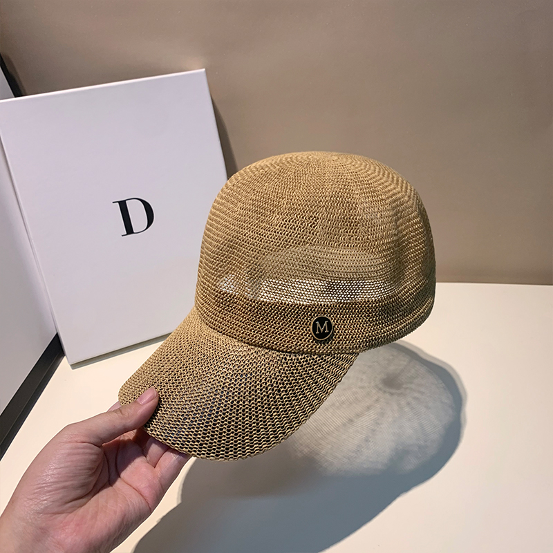 New Men's and Women's Outdoor  - Paper Straw Color บทวิจารณ์และราคา