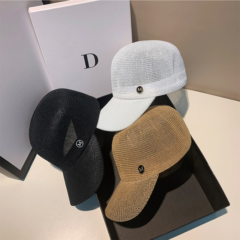 New Men's and Women's Outdoor  - Paper Straw Color บทวิจารณ์และราคา