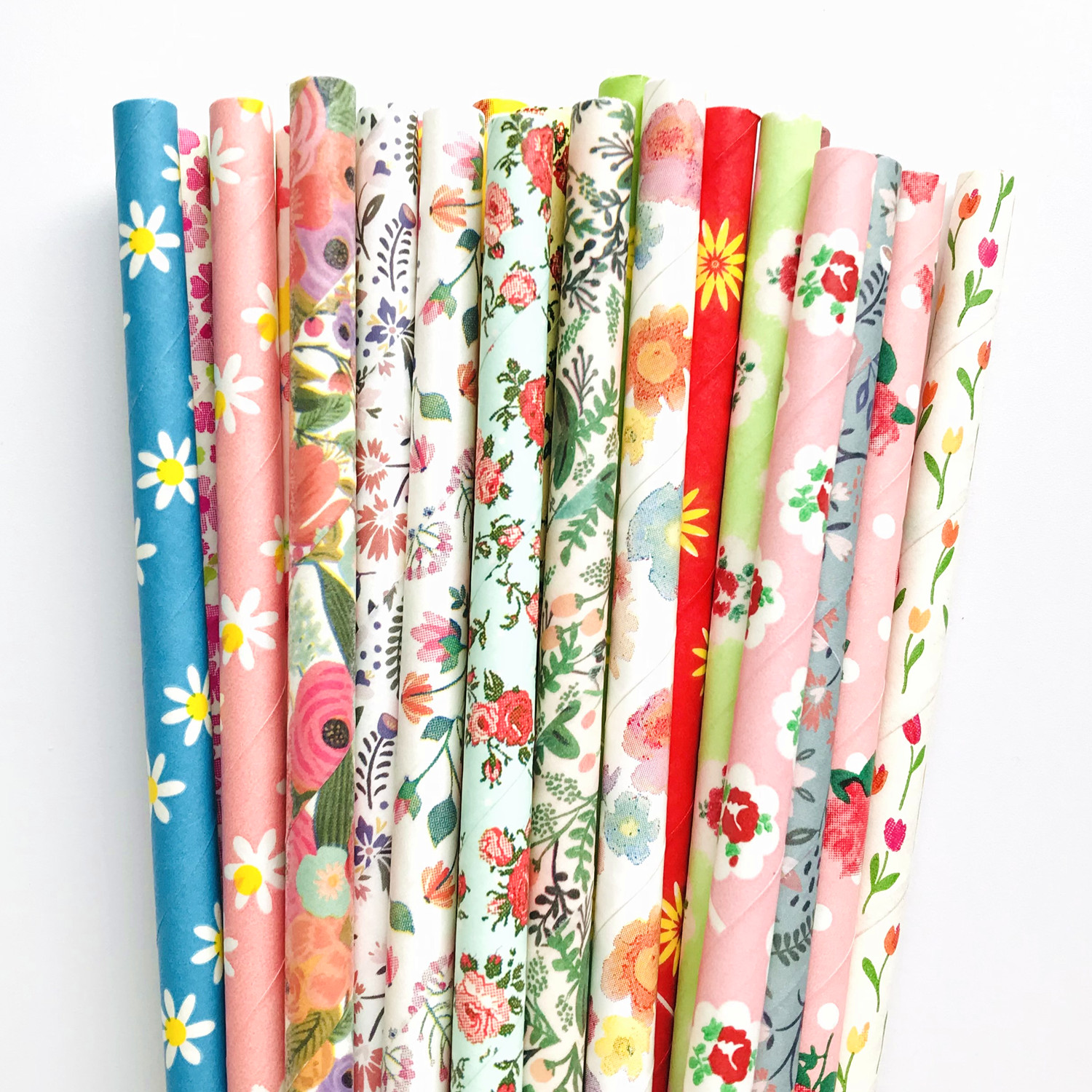 1000 Pcs Pick Your Colors Vint - Paper Straw Color บทวิจารณ์และราคา