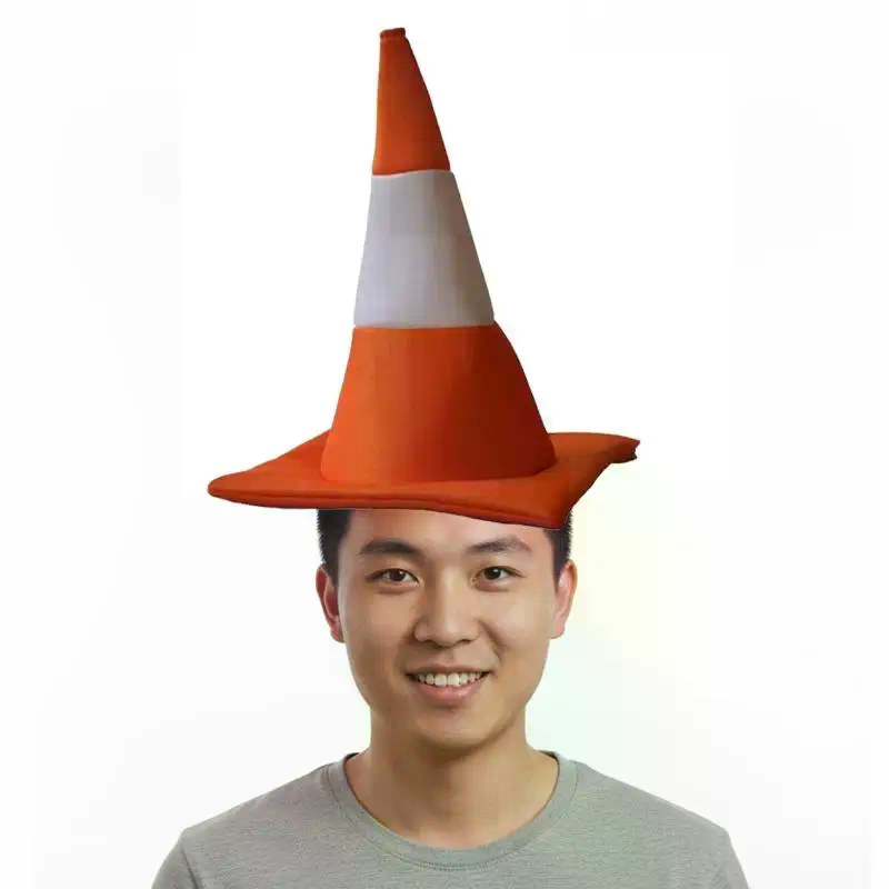 1 PCS Traffic Cone Hat Hallowe - Party Hat Cone บทวิจารณ์และราคา