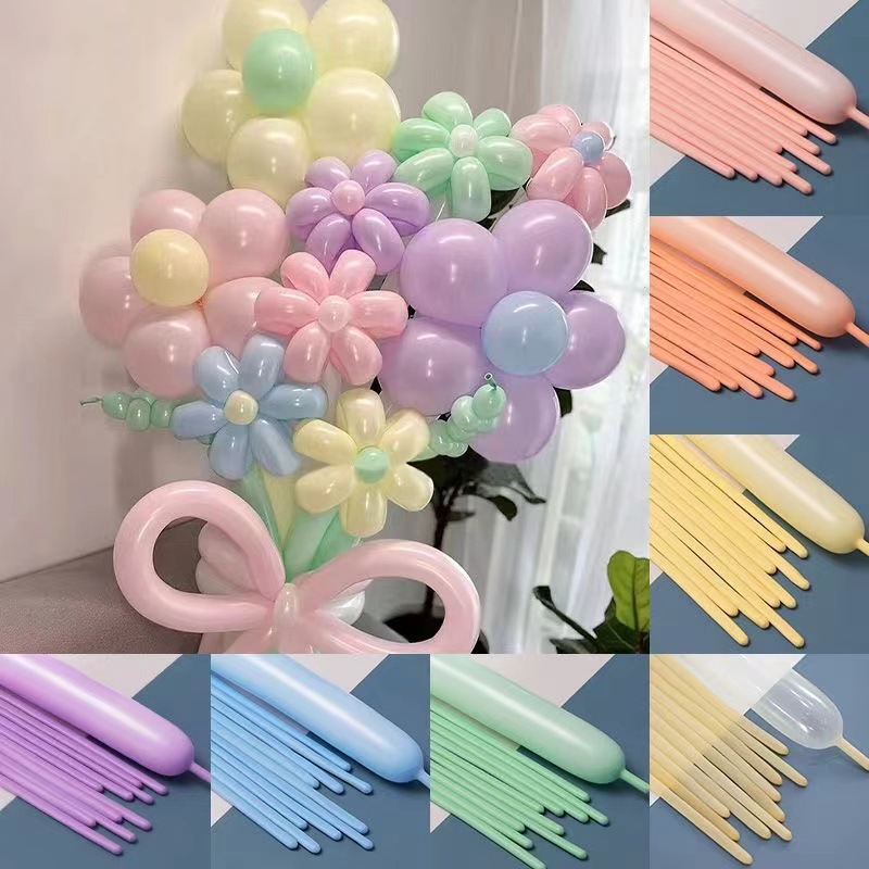 100pcs Thickening Long Balloon - Balloon Arch Kit บทวิจารณ์และราคา