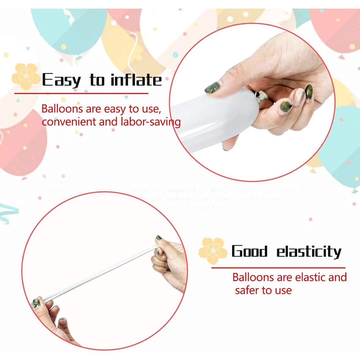 100pcs Thickening Long Balloon - Balloon Arch Kit บทวิจารณ์และราคา