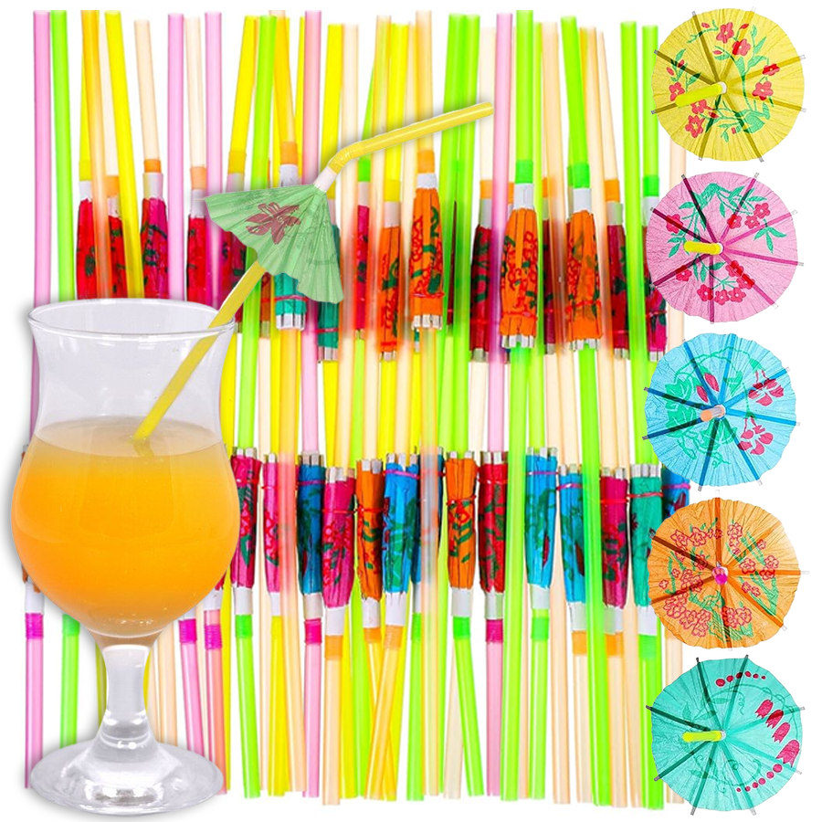 30/60pcs Colorful Drinking Str - Paper Straw Color บทวิจารณ์และราคา