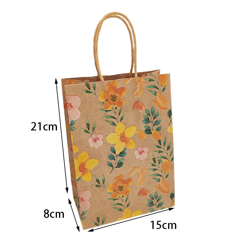 12/24Pcs Kraft Paper Flower Gi - Event Party Shop บทวิจารณ์และราคา