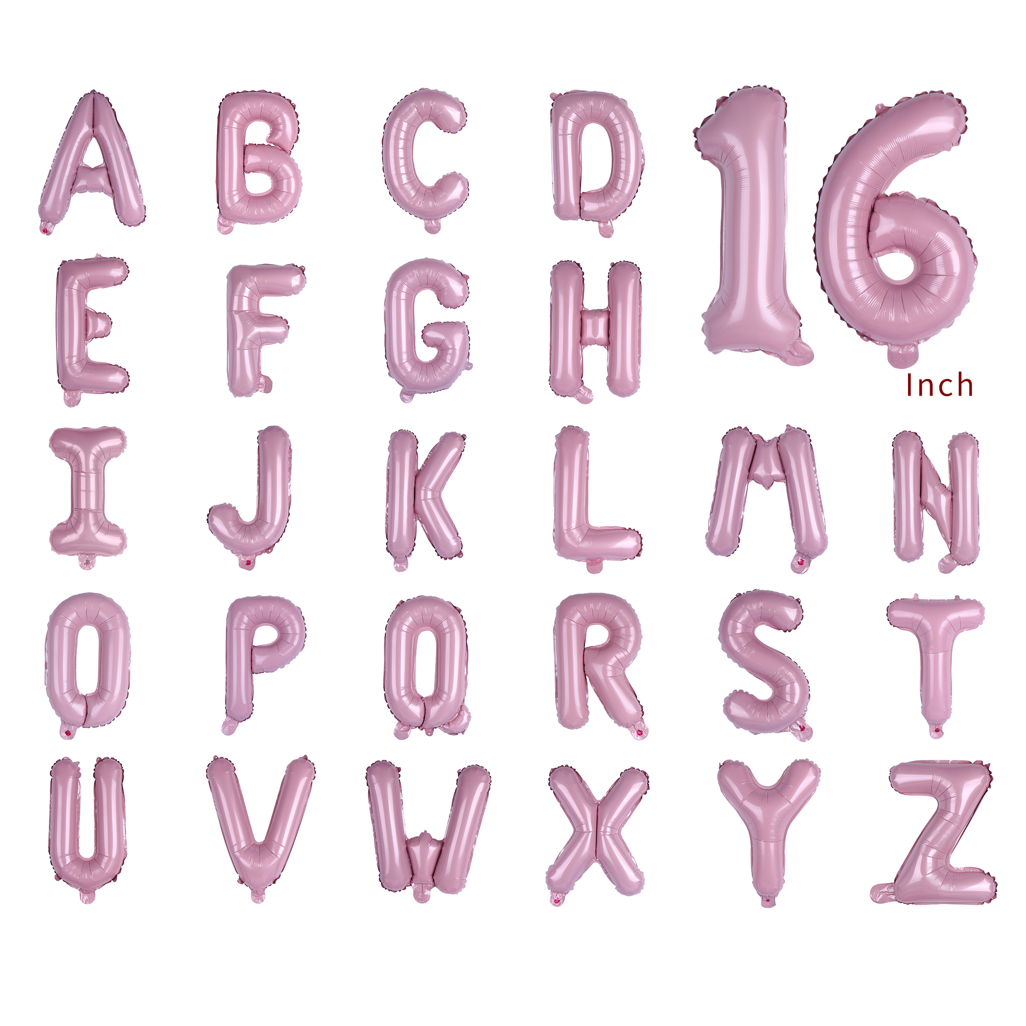 16 Inch Pink Alphabet number L - Party Event Supplier บทวิจารณ์และราคา