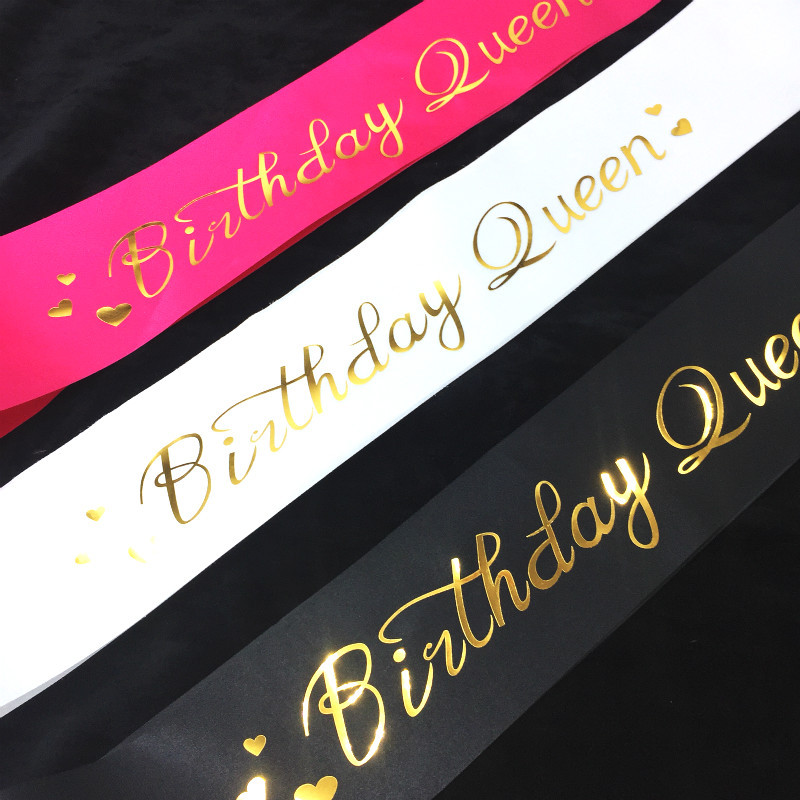 Birthday Girl Ribbons Shoulder - Birthday Sash Glitter บทวิจารณ์และราคา