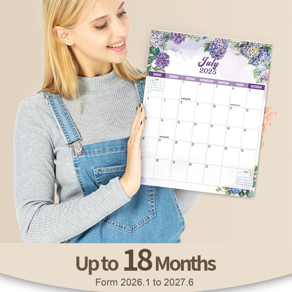 2026 Jan.- 2027 Jun. Wall Cale - Flower Wall Panel บทวิจารณ์และราคา