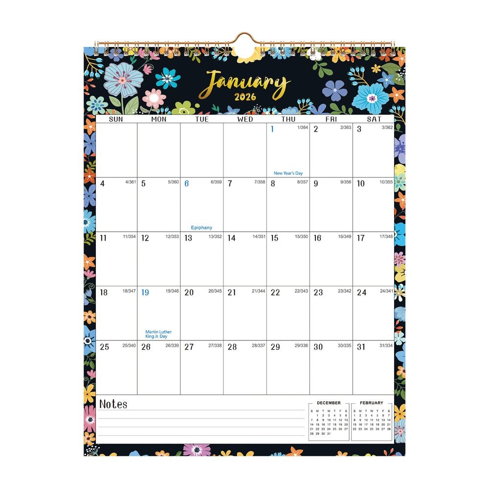 2026 Jan.- 2027 Jun. Wall Cale - Flower Wall Panel บทวิจารณ์และราคา