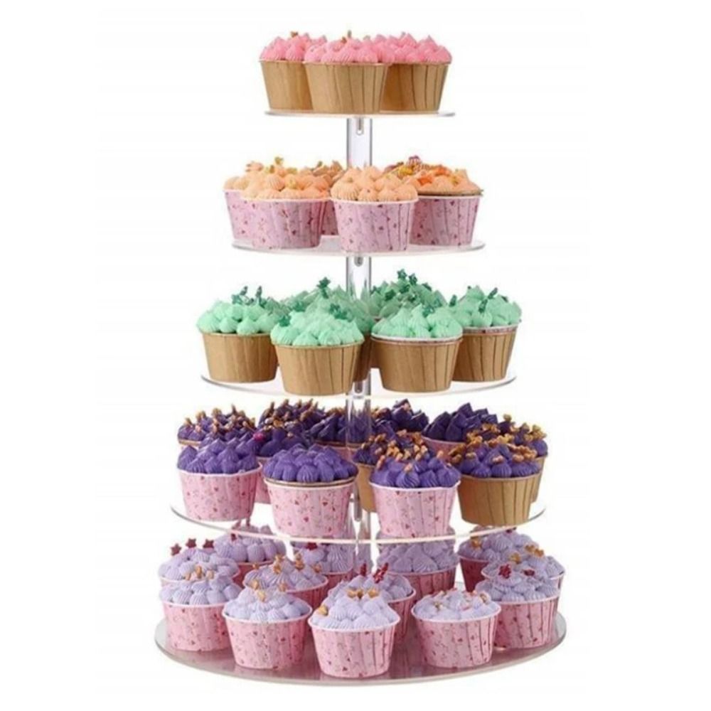 Clear Acrylic Cupcake Stand 3/ - Cupcake Stand Tier บทวิจารณ์และราคา