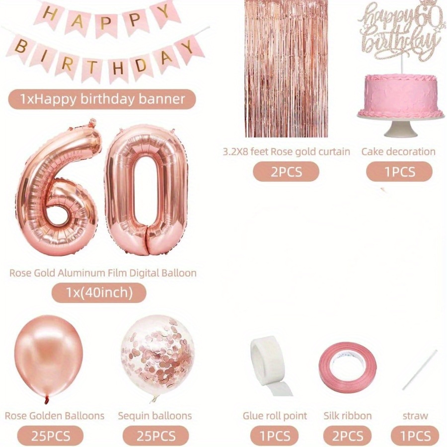 58Pc/Set 40-Inch Number Foil B - Party Banner Gold บทวิจารณ์และราคา