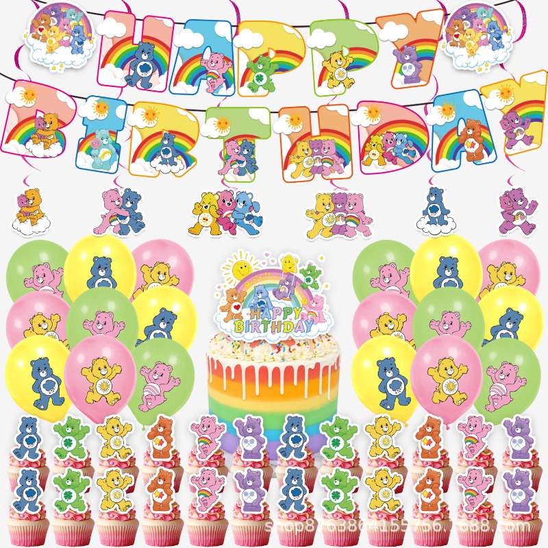 New Cute Cartoon Care Bears Th - Supply Event บทวิจารณ์และราคา