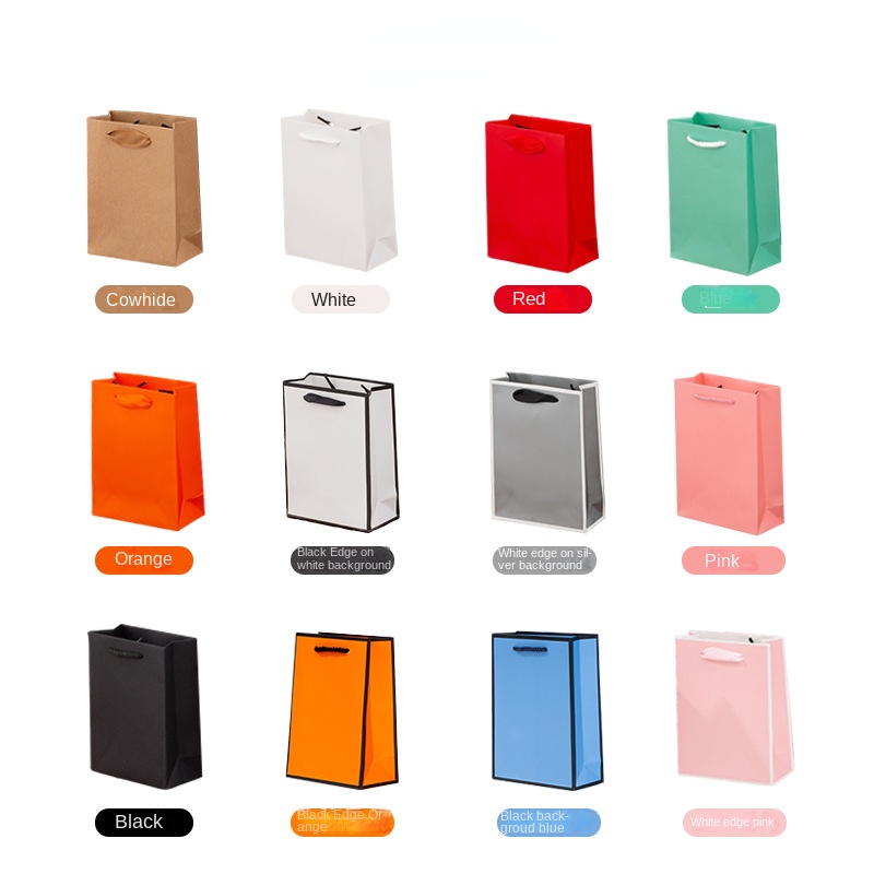 1pc/lot Solid Color Gift Carry - Event Party Shop บทวิจารณ์และราคา