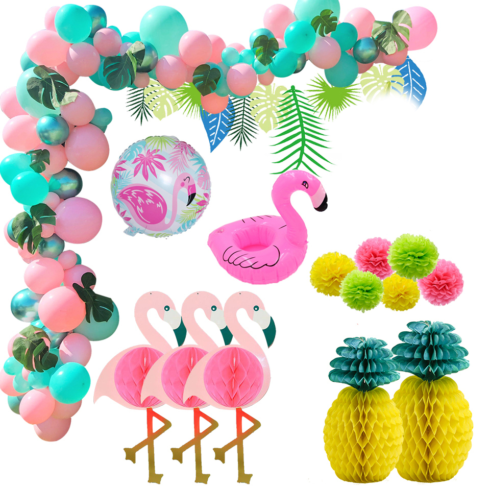 1set Hawaiian Party Decoration - Balloon Arch Kit บทวิจารณ์และราคา