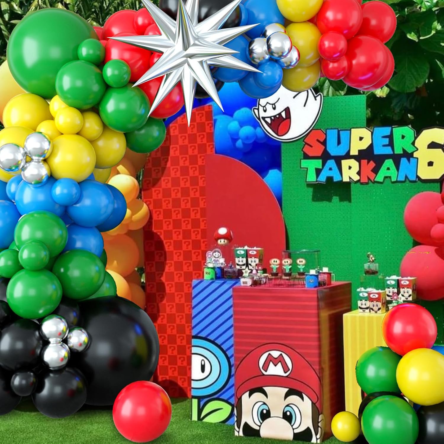 106Pcs Theme Balloon Arch Kit  - Balloon Arch Kit บทวิจารณ์และราคา