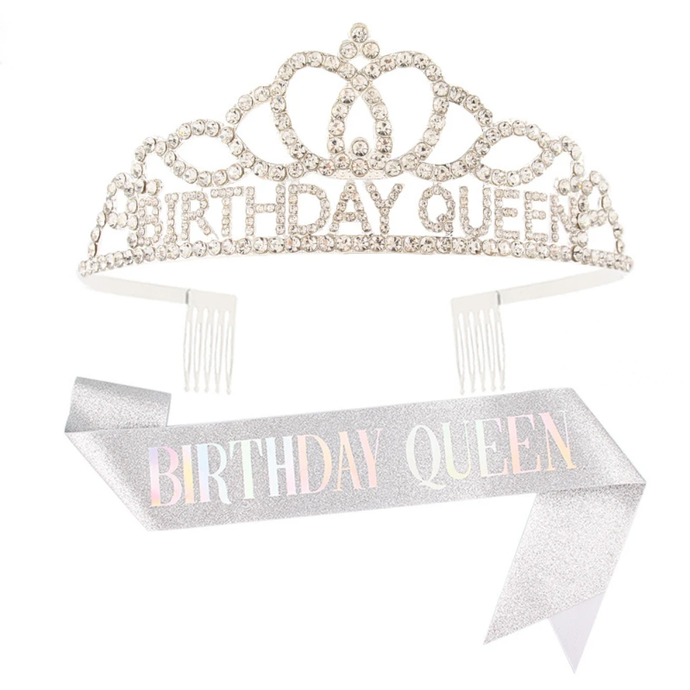 Rose Gold Glitter Birthday Que - Birthday Sash Glitter บทวิจารณ์และราคา