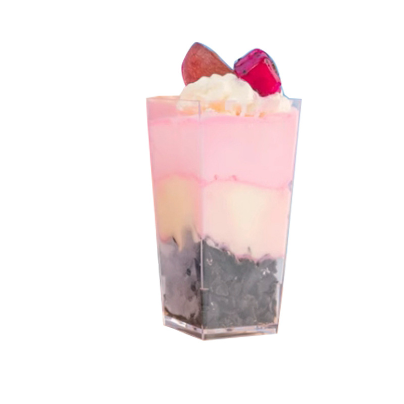 25/50/100 Pack 5oz Mini Desser - Plastic Cup 50Pcs บทวิจารณ์และราคา