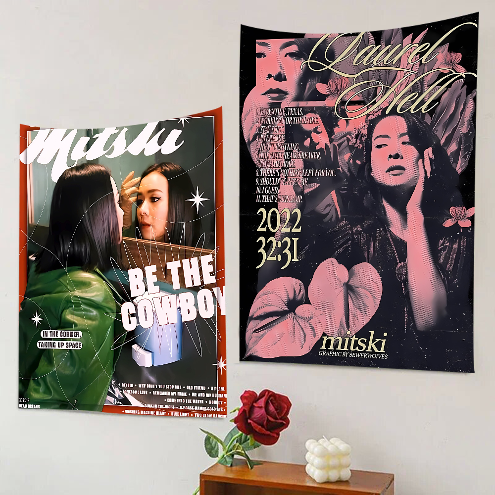 Singer Mitski Photography Back - Dessert Table Backdrop บทวิจารณ์และราคา