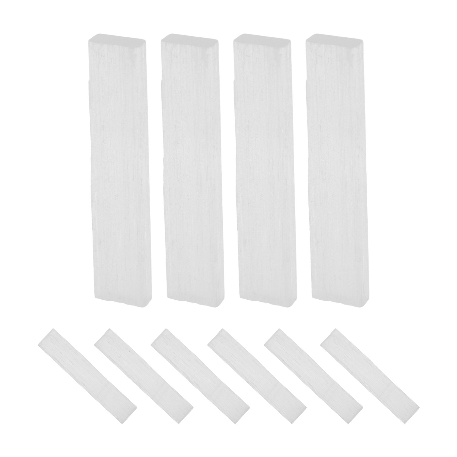 10Pcs Natural Moroccan Selenit - Centerpiece Stick บทวิจารณ์และราคา