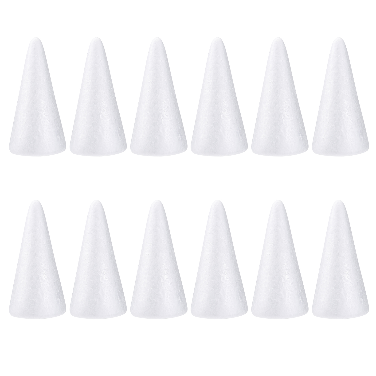 12pcs 15cm White Solid Craft F - Cotton Candy Cone บทวิจารณ์และราคา