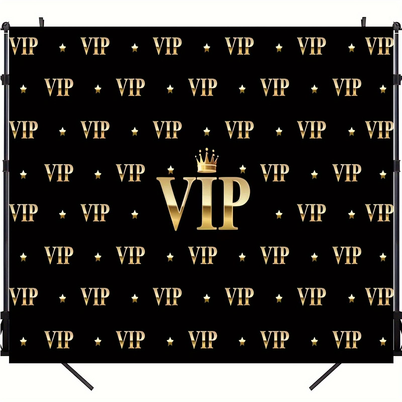 VIP Royal Crown Black Gold Tap - Party Banner Gold บทวิจารณ์และราคา