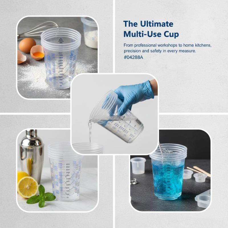 50PCS 600ml Calibrated Plastic - Plastic Cup 50Pcs บทวิจารณ์และราคา