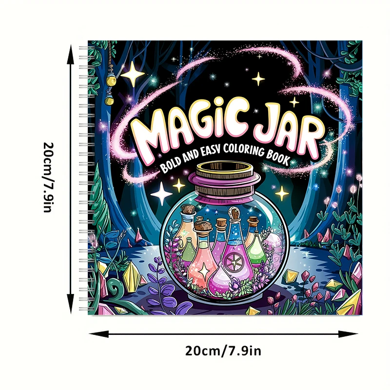 Coloring Book Magic Jar for Ad - Supply Event บทวิจารณ์และราคา