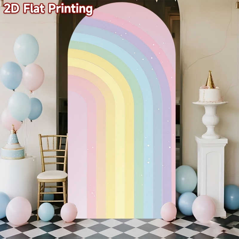 VIKAMA Macaron Rainbow Arch Ba - Dessert Table Backdrop บทวิจารณ์และราคา