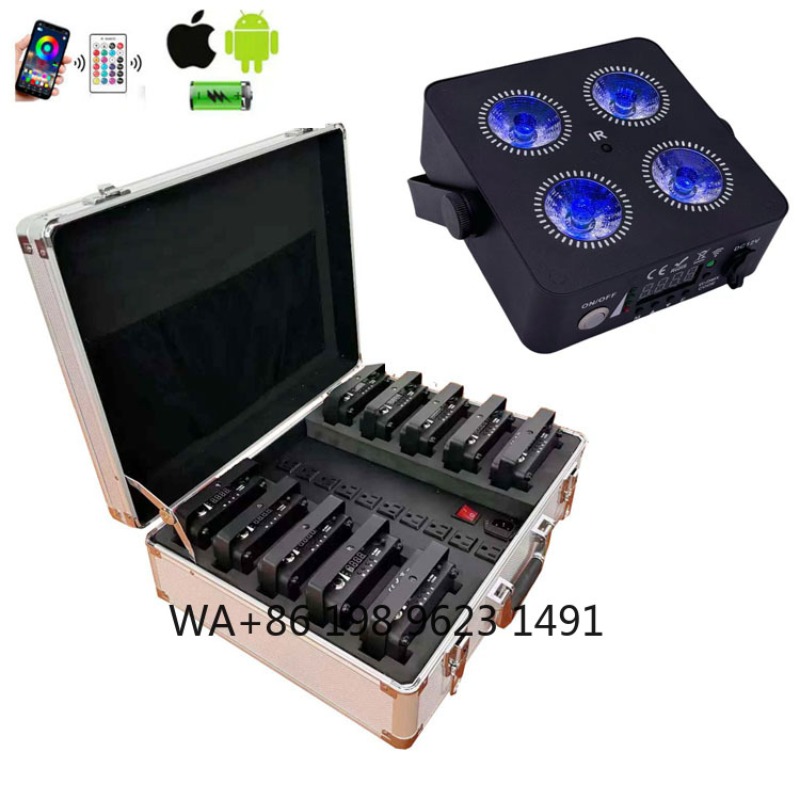 4X18W RGBWA+UV 6IN1 Mini Wirel - Event & Party Supply บทวิจารณ์และราคา