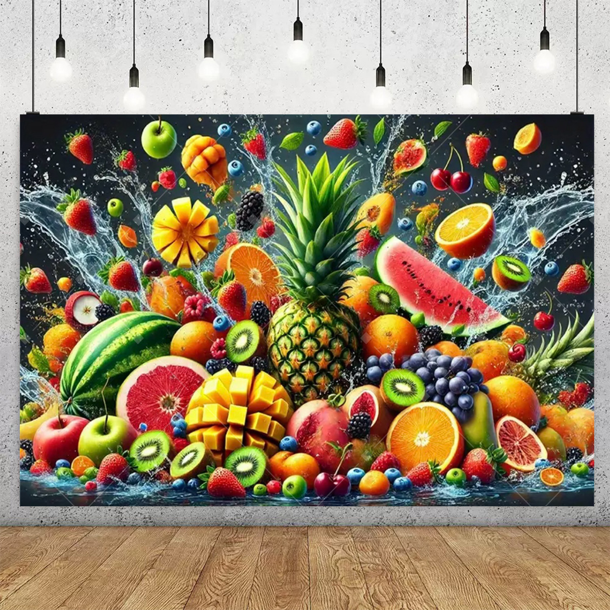 3D Colorful Fruit Party Decora - Party Event Supply Store บทวิจารณ์และราคา