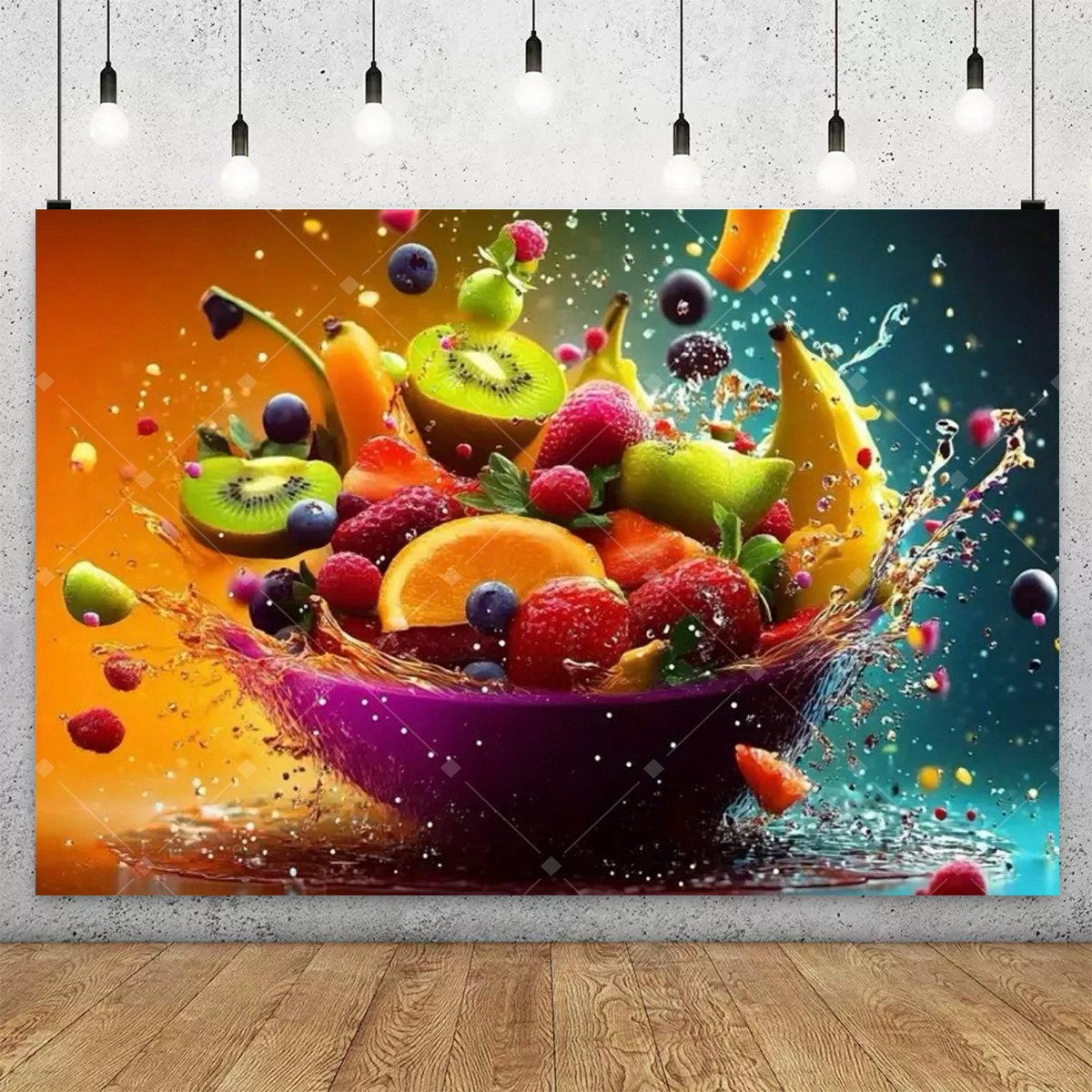 3D Colorful Fruit Party Decora - Party Event Supply Store บทวิจารณ์และราคา