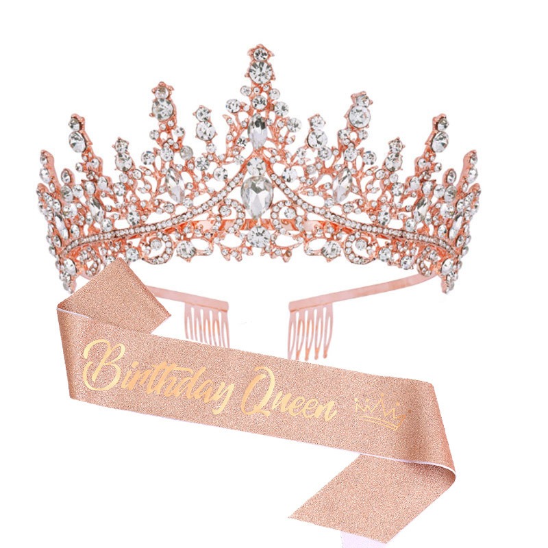 Birthday Party Decor Prop Crow - Birthday Sash Glitter บทวิจารณ์และราคา