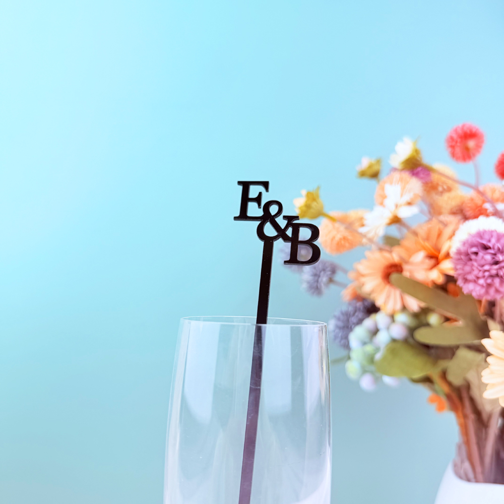 20pcs/50pcs Custom Initial nam - Centerpiece Stick บทวิจารณ์และราคา
