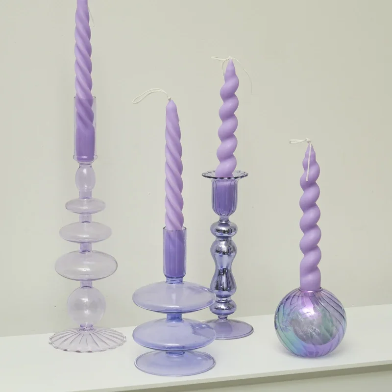 2pc Spiral Candles Scented Can - Centerpiece Stick บทวิจารณ์และราคา