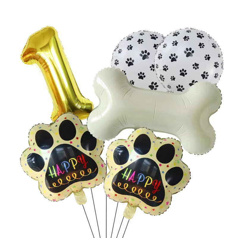 Gold WOOF Balloons, Dog Birthd - Let'S Party Event Supply บทวิจารณ์และราคา