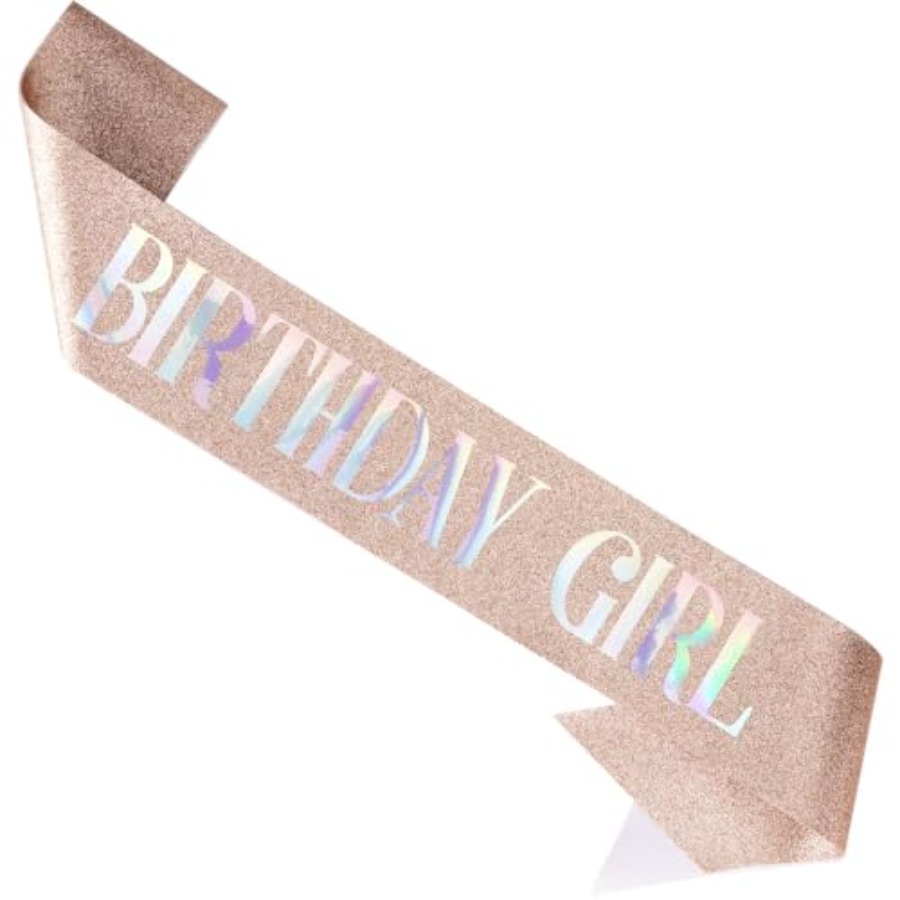 Birthday Girl Sash for Women B - Birthday Sash Glitter บทวิจารณ์และราคา