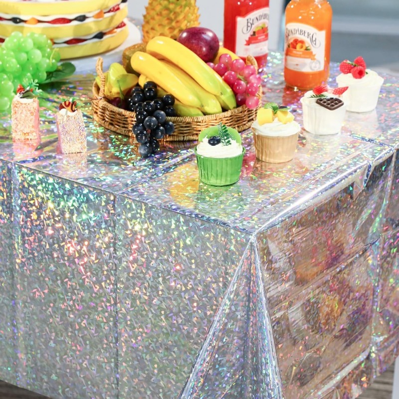 1PC Disposable Tablecloth PE W - Table Cloth Disposable บทวิจารณ์และราคา