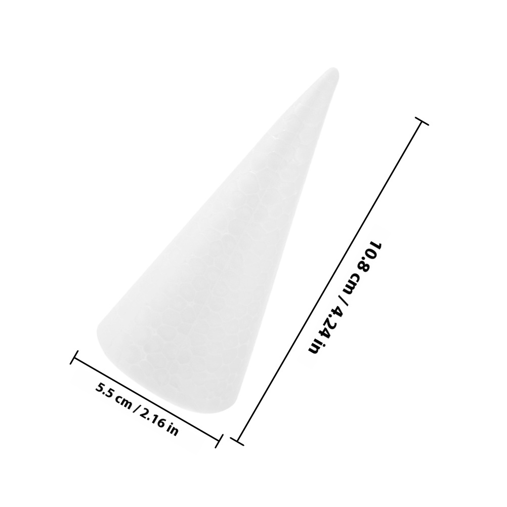 20pcs Polystyrene Foam Cones,  - Cotton Candy Cone บทวิจารณ์และราคา