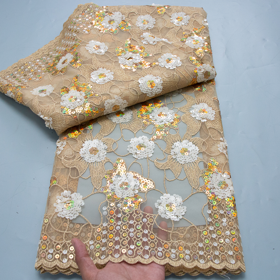 2026 French Embroidered Mesh L - Glitter Tablecloth บทวิจารณ์และราคา