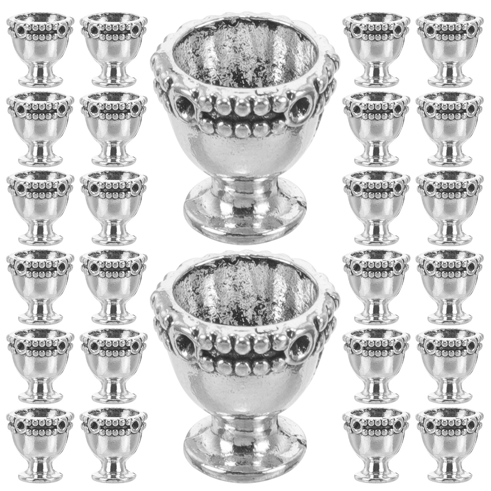 50Pcs Vintage Wine Cup Charms  - Plastic Cup 50Pcs บทวิจารณ์และราคา