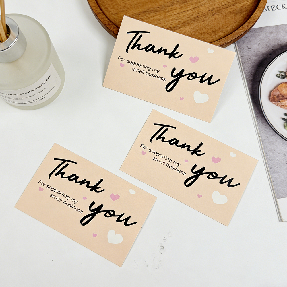 50/100pcs Thank You Cards, for - Party Event Supply Store บทวิจารณ์และราคา