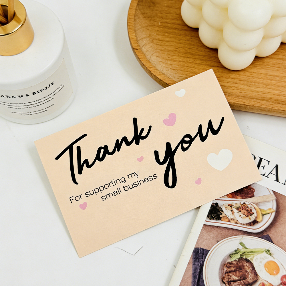 50/100pcs Thank You Cards, for - Party Event Supply Store บทวิจารณ์และราคา